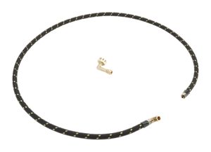 6 FT BRAIDED HOSE W 3/8 & 3/4 CONNECTOR