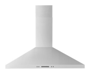 36" Chimney Wall Mount Range Hood with Dishwasher-Safe Grease Filters